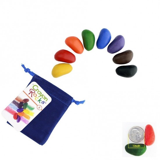 Set 8 creioane cerate Crayon Rocks