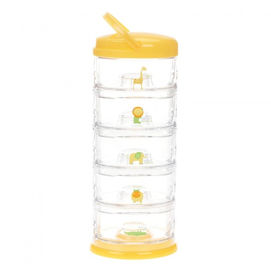 Zoo Animal Mango - Set 5 recipiente suprapuse Innobaby