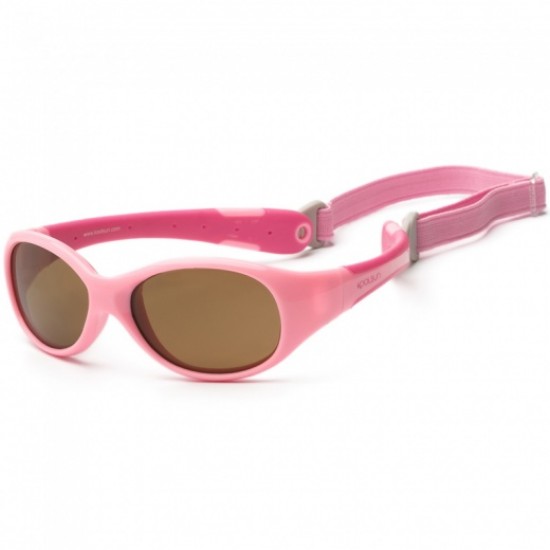 Flex 3/6 ani - Pink Sorbet - Ochelari de soare pentru copii -  Koolsun