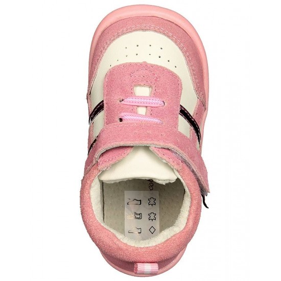 Suede Pink Trainers 23 - Pantofi piele - Rose et Chocolat 