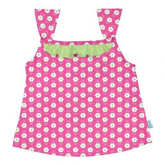 Hot Pink Daisy 24 luni - Bluza cu filtru UV -  Green Sprouts by iPlay